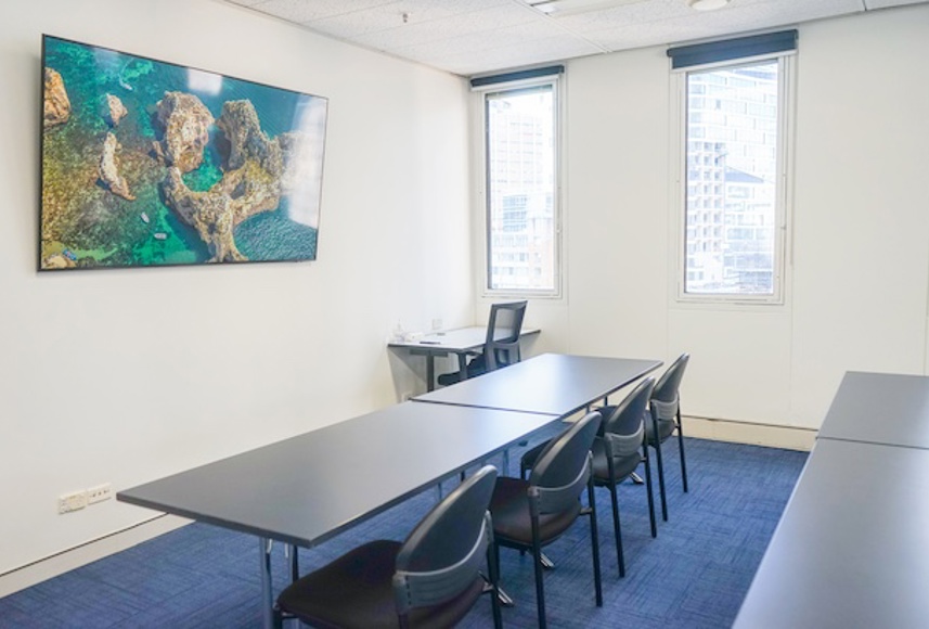 Christie spaces training room at 3 spring street